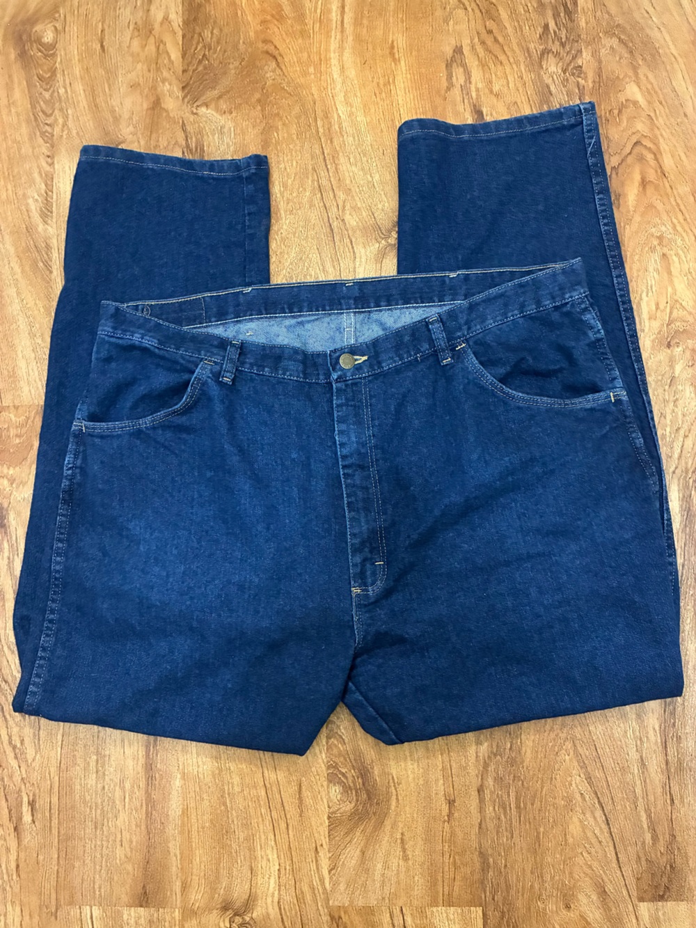Wrangler Five Star Regular Fit Men’s Jeans Dark Wash 42x30 85900DW